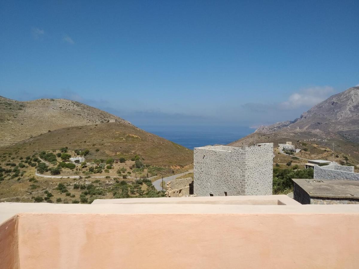 Panos Stone Tower Villa Paliros Exterior foto