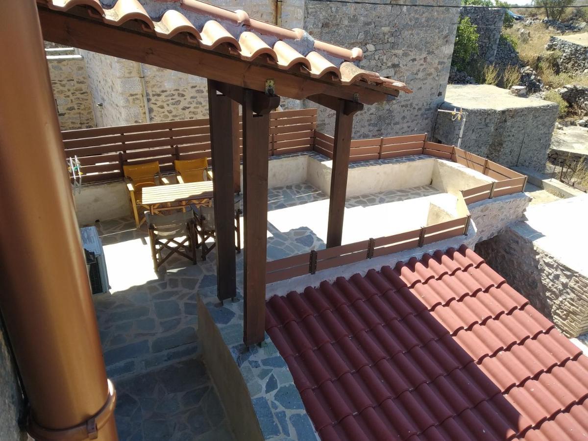 Panos Stone Tower Villa Paliros Exterior foto
